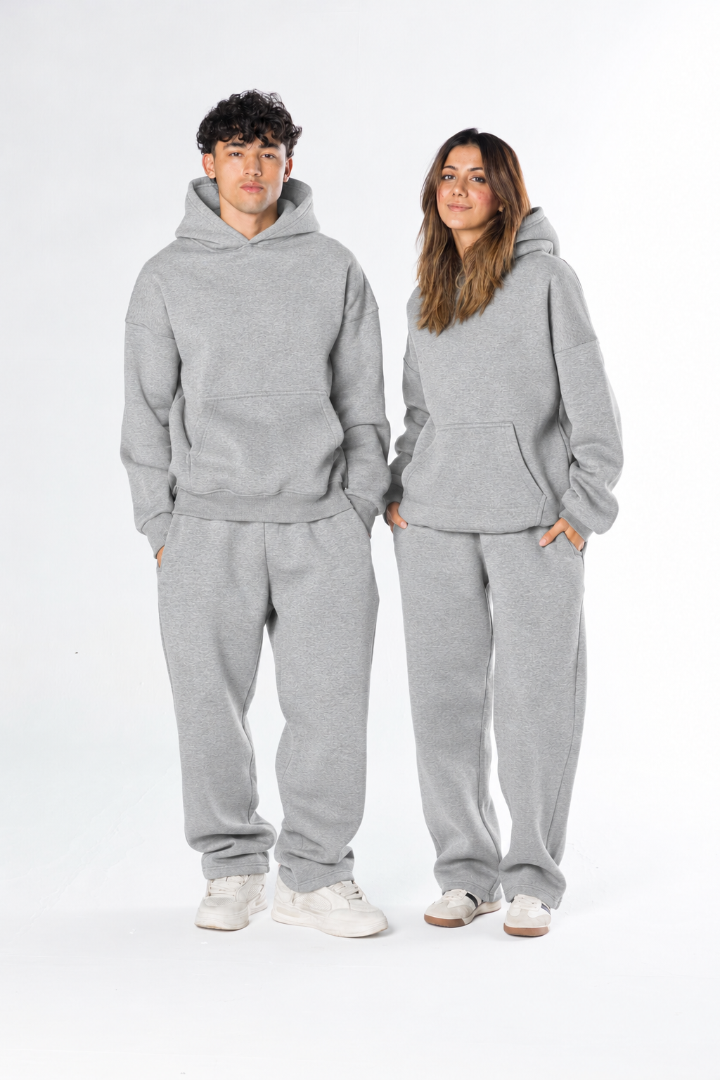 Oversized Set - Ash Grey