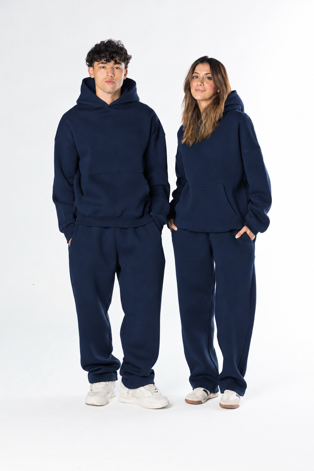 Oversized Set - Navy Blue