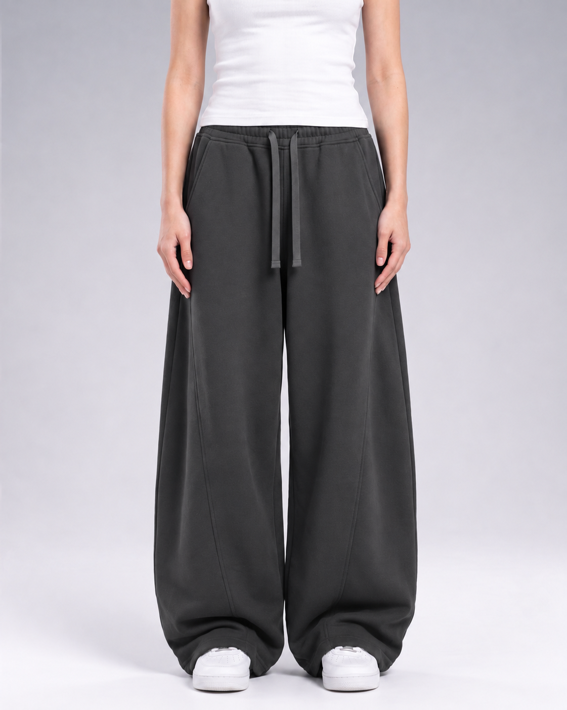 Baggy Sweatpants - Charcoal