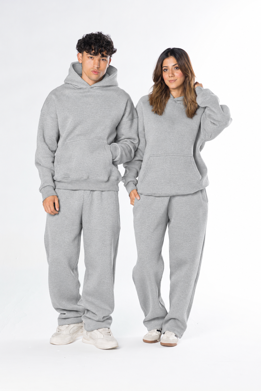 Oversized Set - Ash Grey