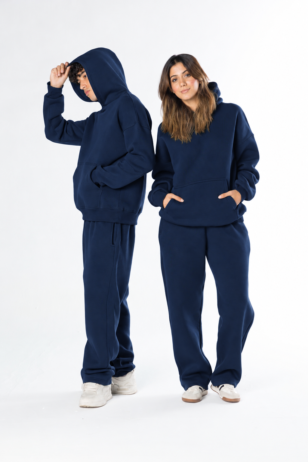 Oversized Set - Navy Blue