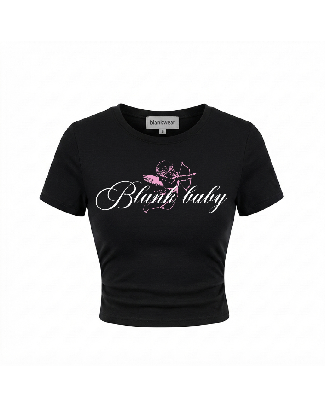 Cupid baby tee - Black