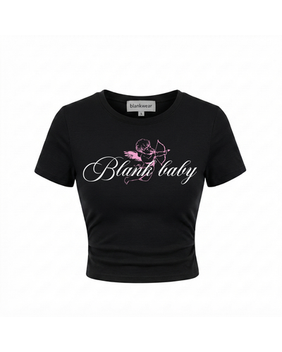 Cupid baby tee - Black