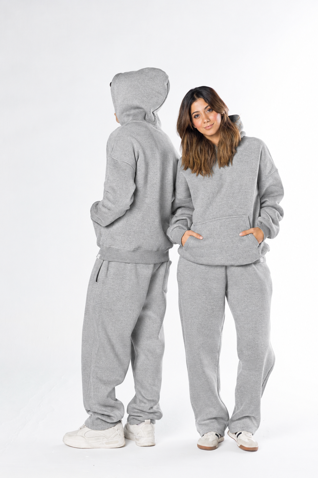 Oversized Set - Ash Grey