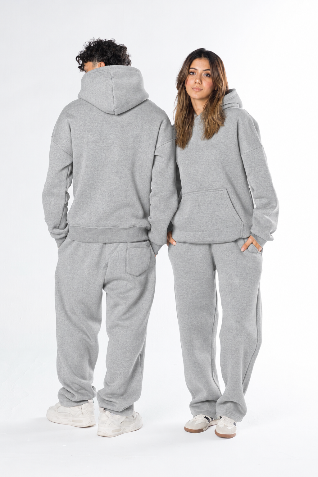 Oversized Set - Ash Grey