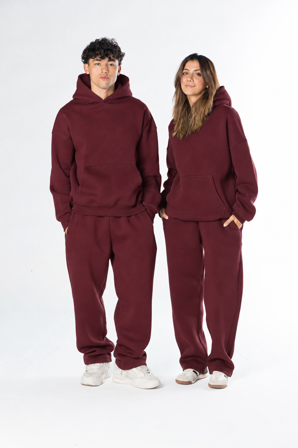 Oversized Set - Burgundy