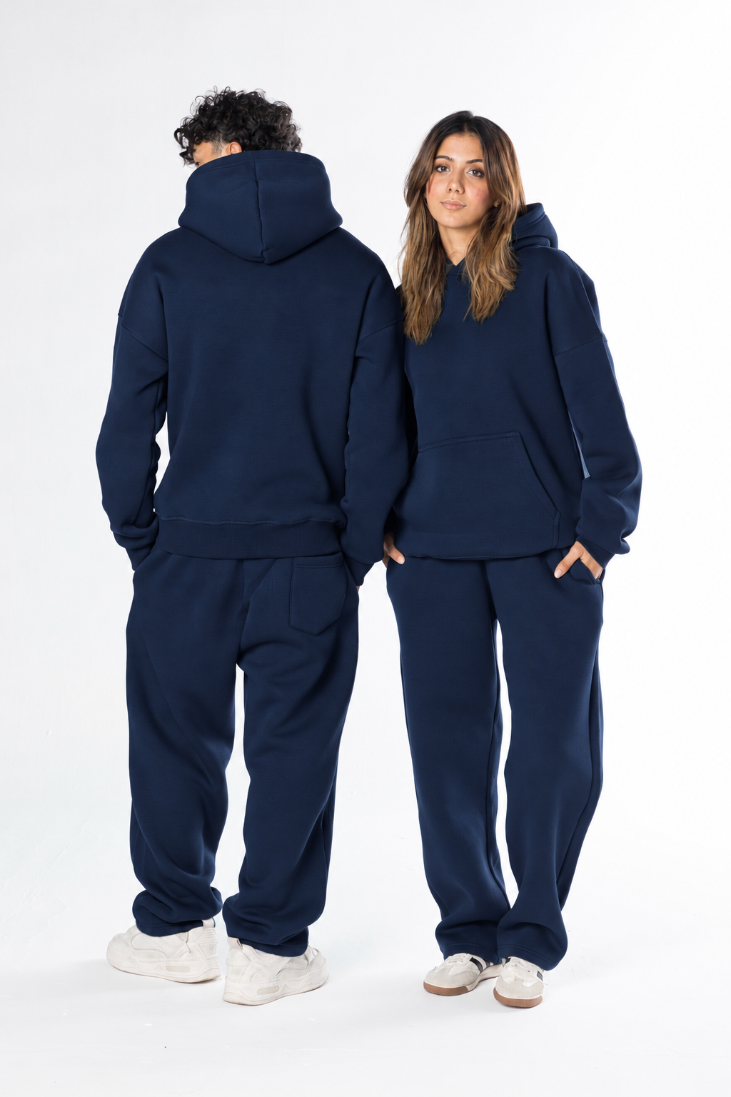 Oversized Set - Navy Blue
