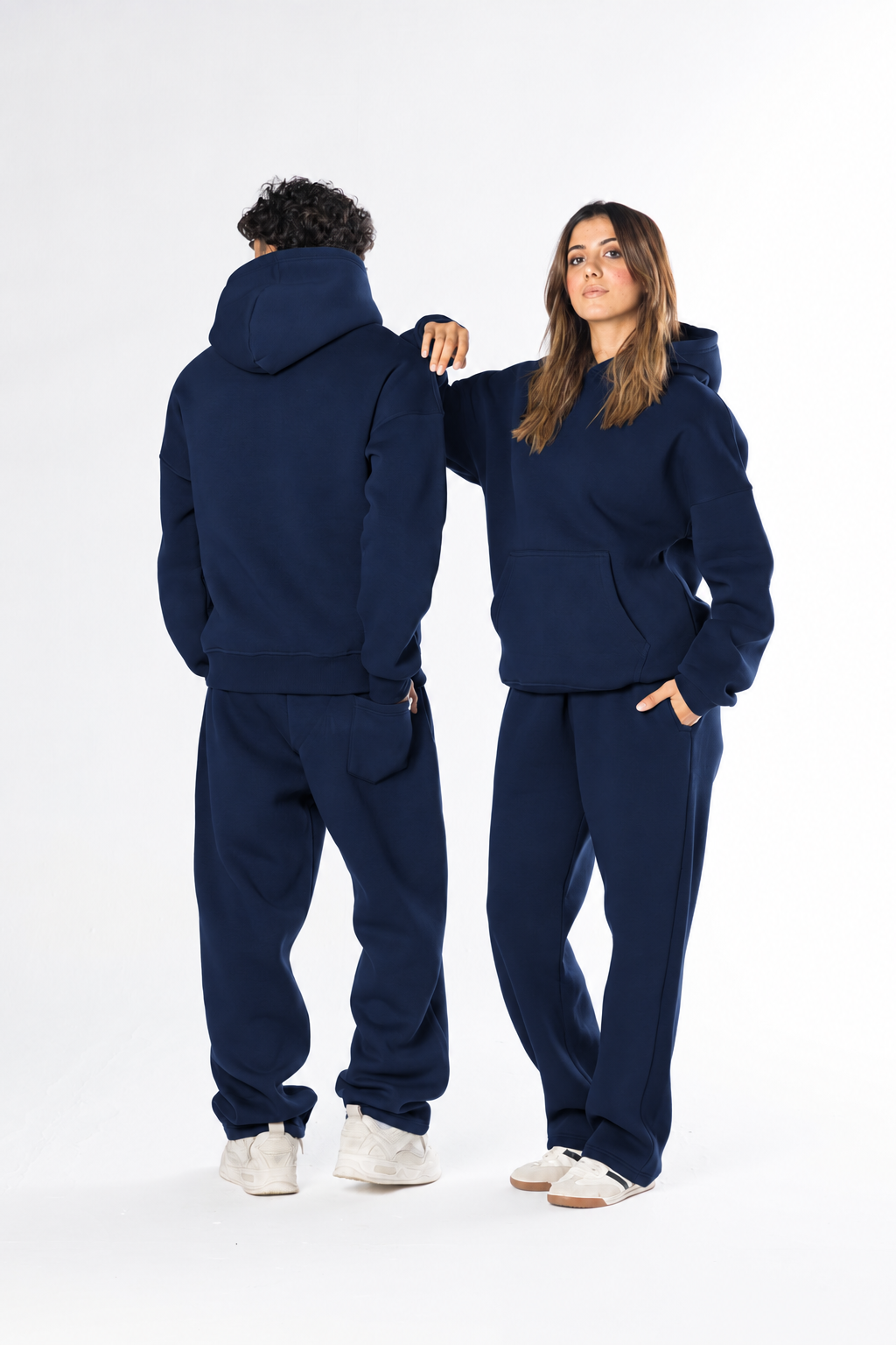 Oversized Set - Navy Blue