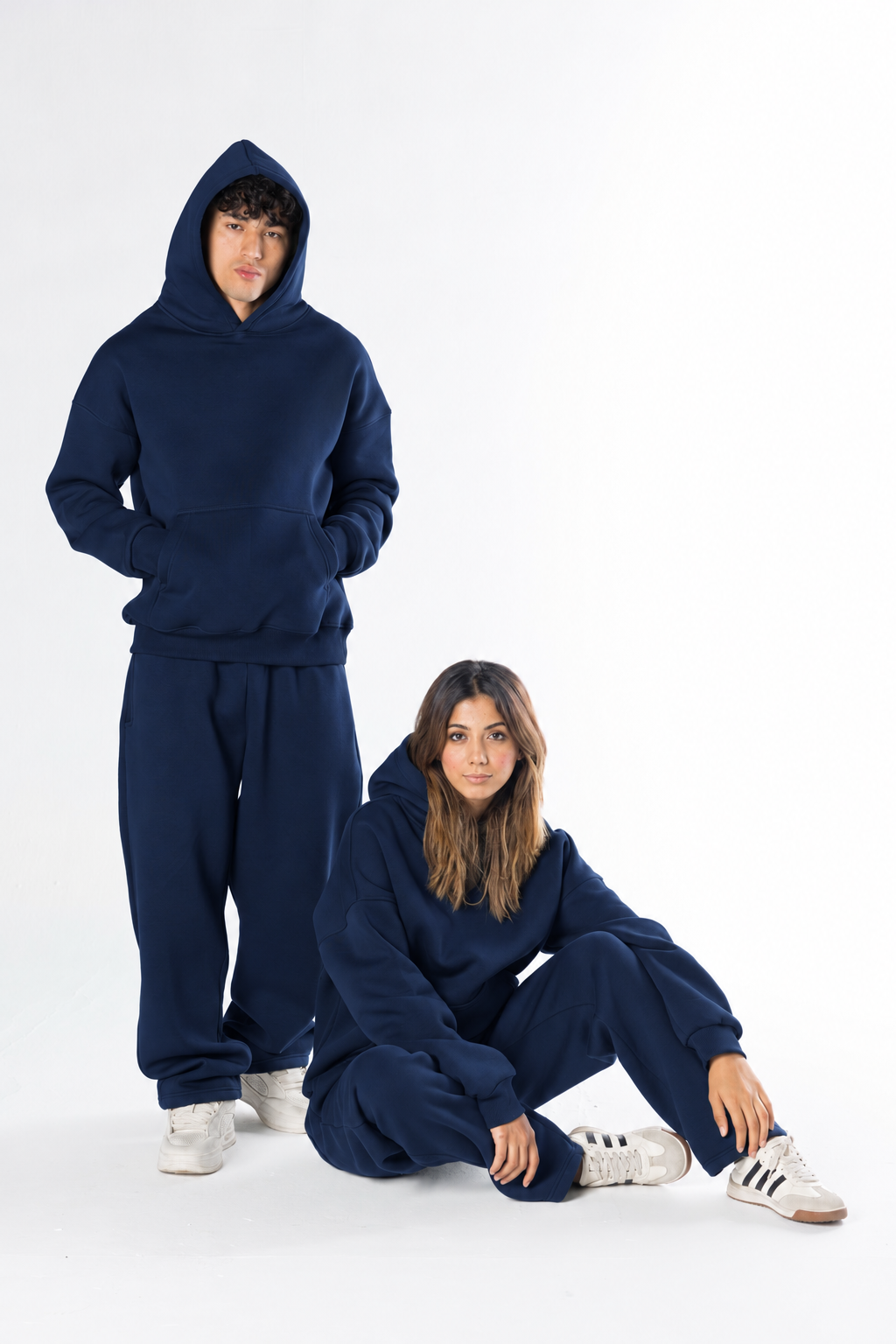 Oversized Set - Navy Blue