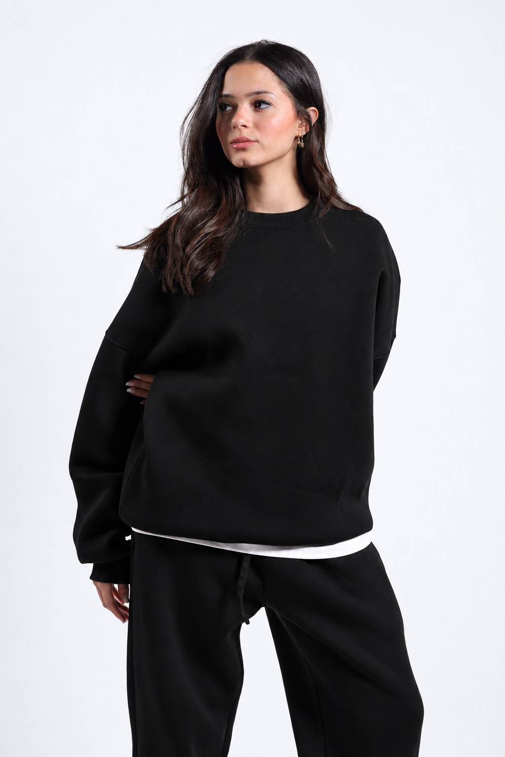 Oversized Crewneck - Black