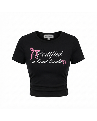 Certified baby tee - Black