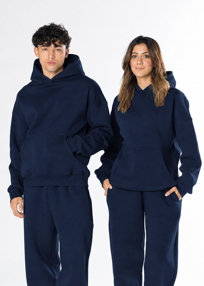 Oversized Hoodie - Navy Blue