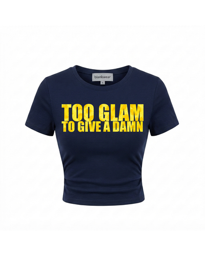 Glam baby tee - Navy blue