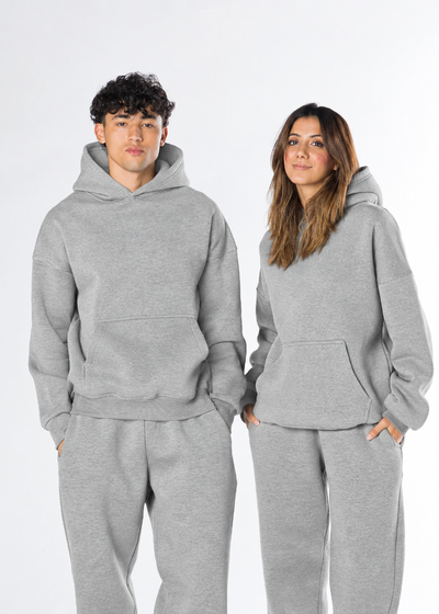 Oversized Hoodie - Ash Grey