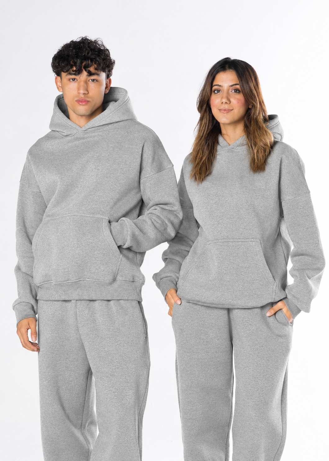 Oversized Hoodie - Ash Grey