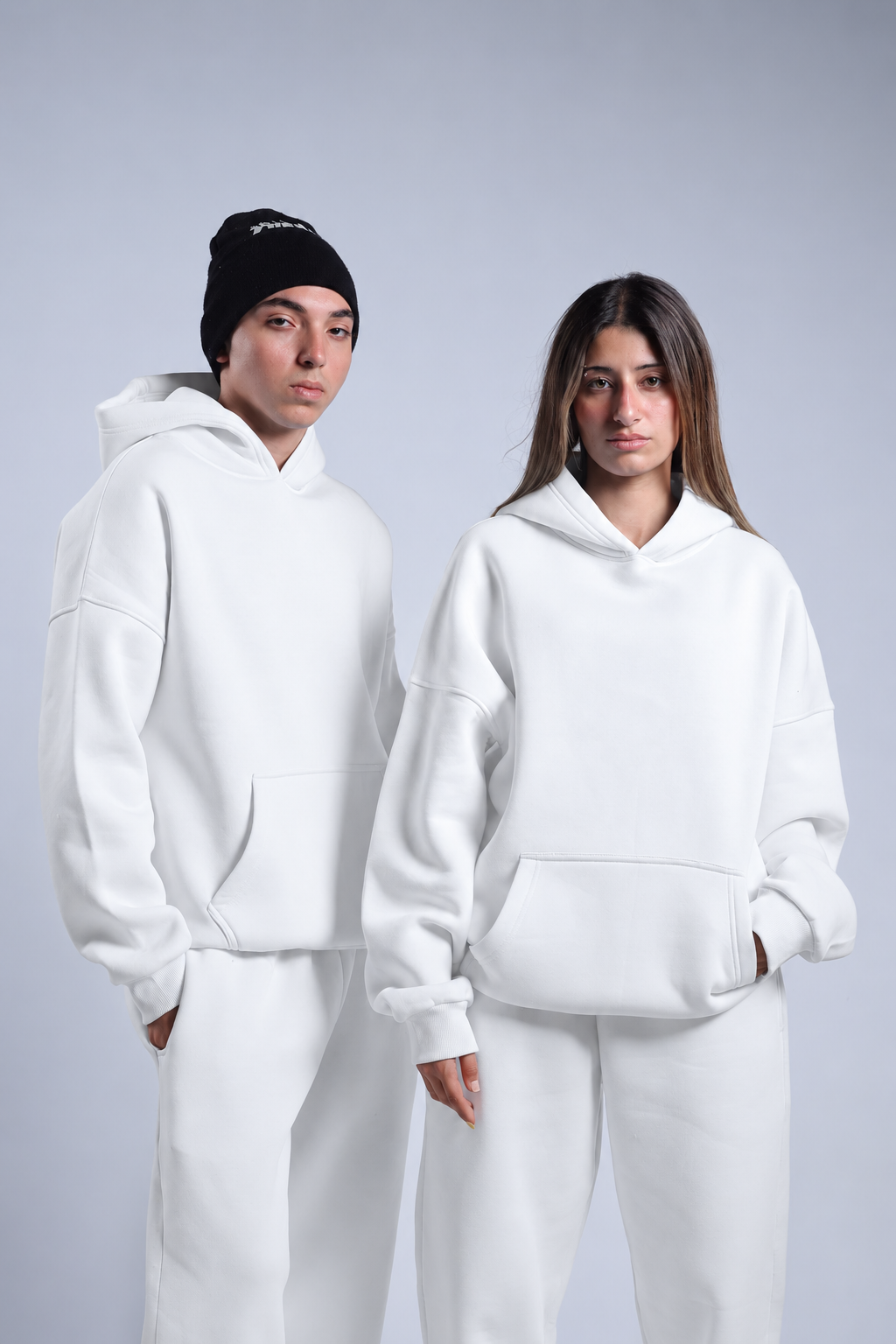 Oversized Hoodie - White