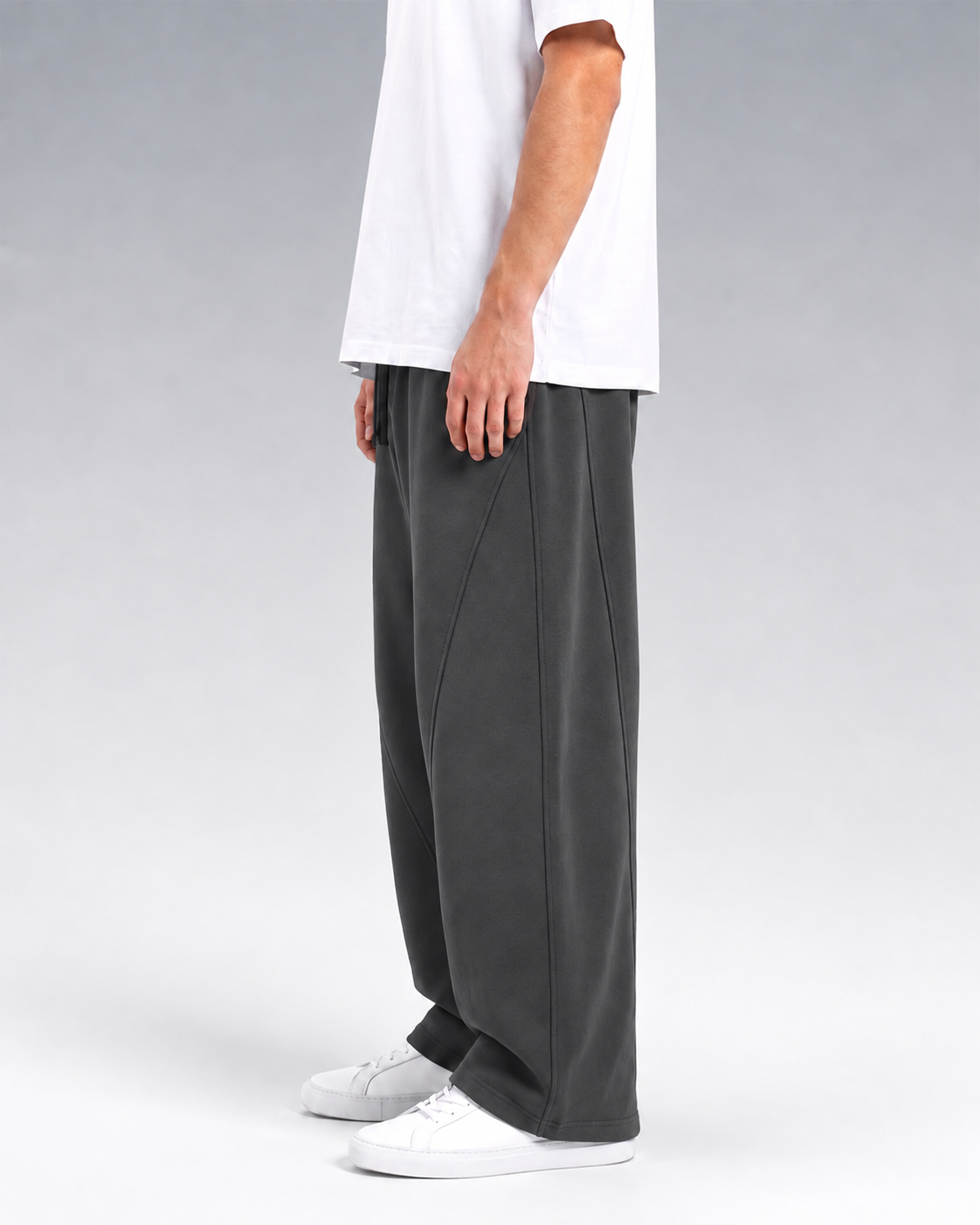 Baggy Sweatpants - Charcoal