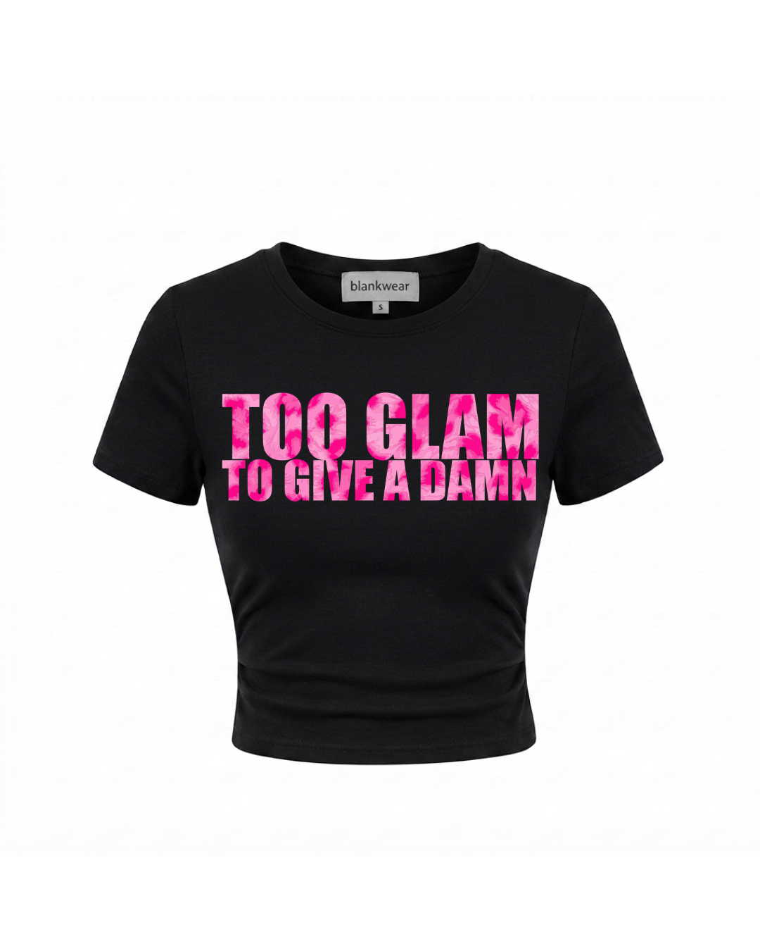 Glam baby tee - Black