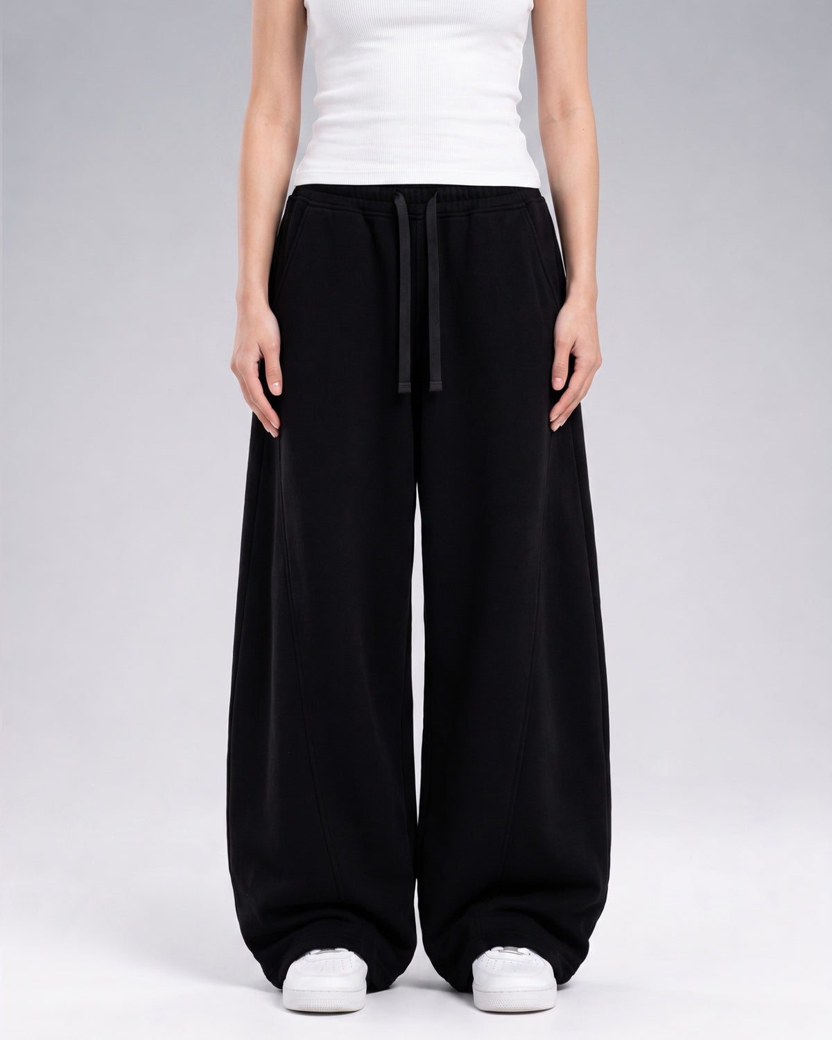 Baggy Sweatpants - Black