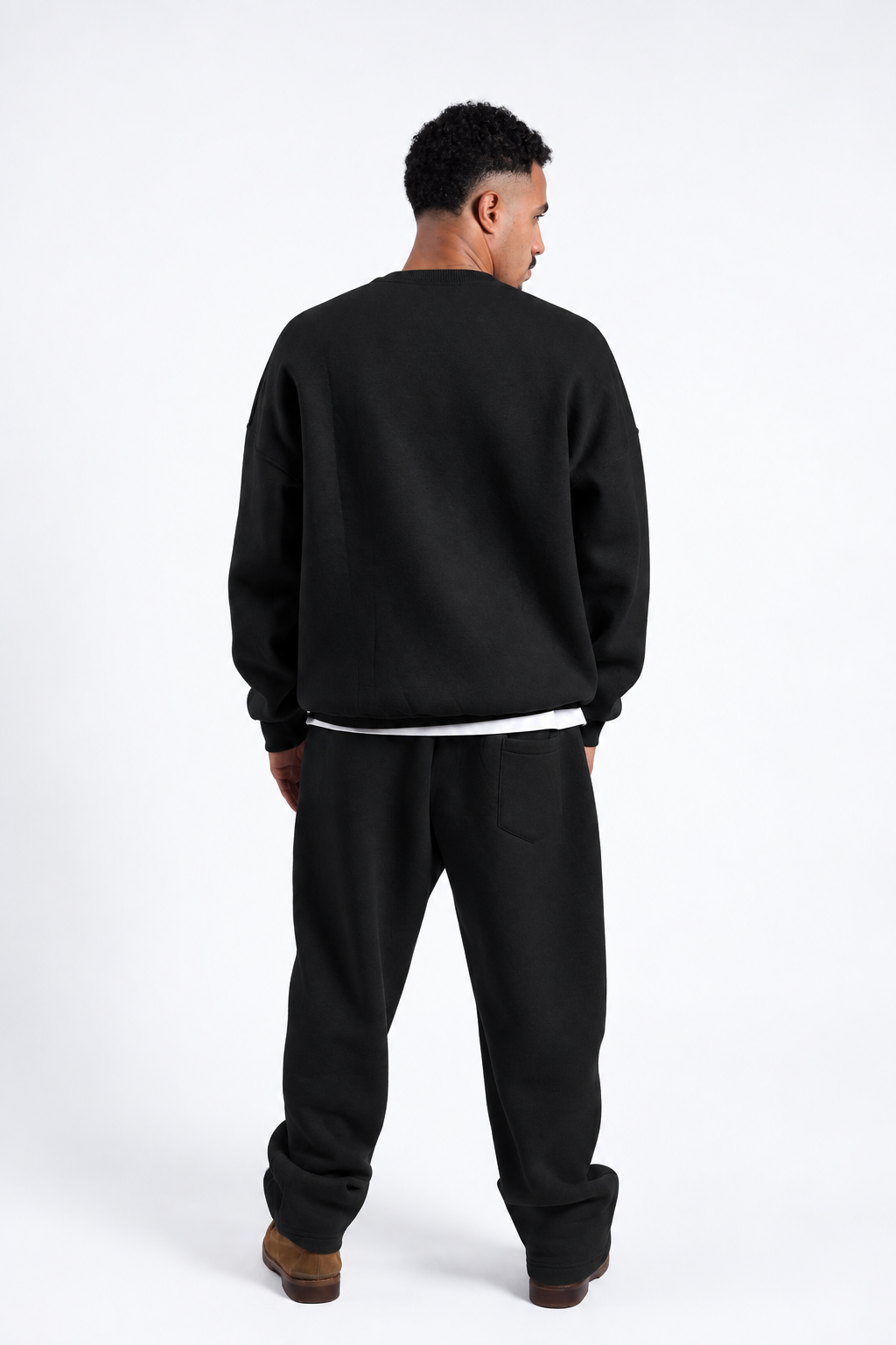 Oversized Crewneck - Black