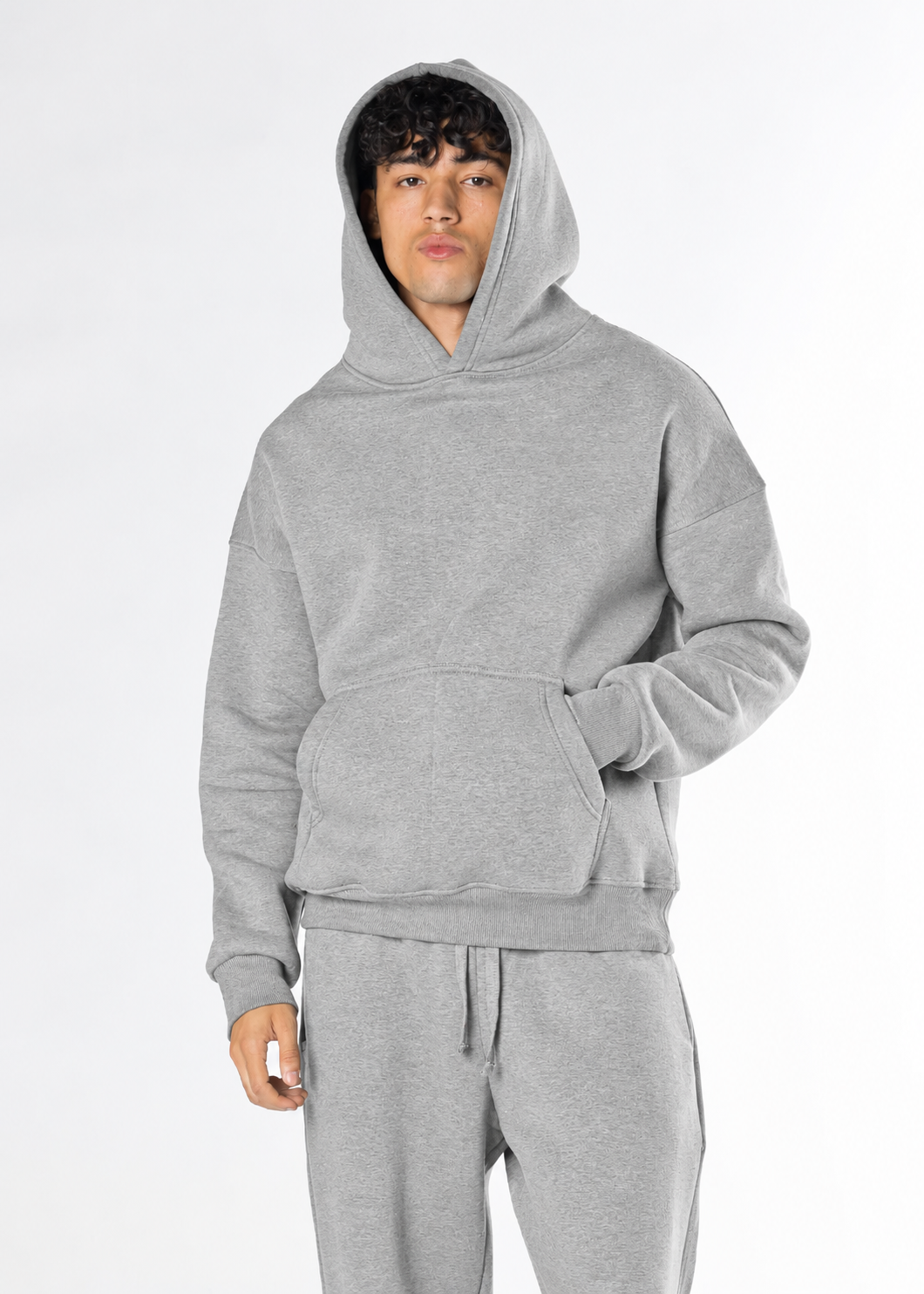 Oversized Hoodie - Ash Grey