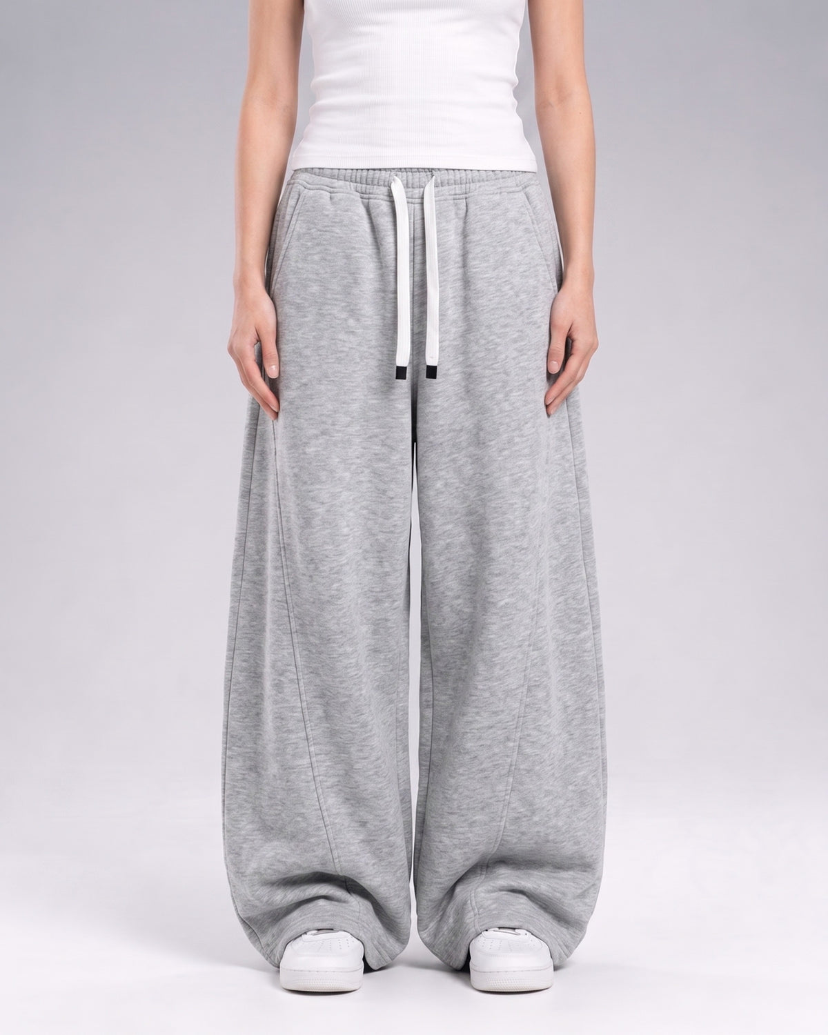 Baggy Sweatpants - Ash gery