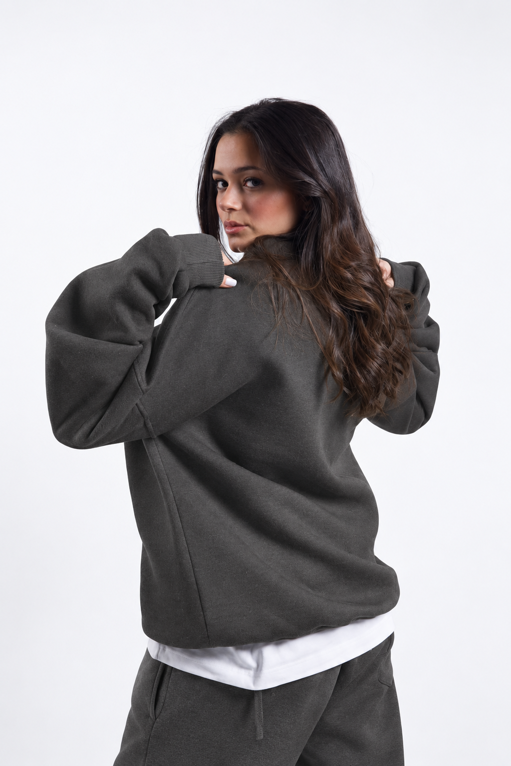 Oversized Crewneck - Dark Grey