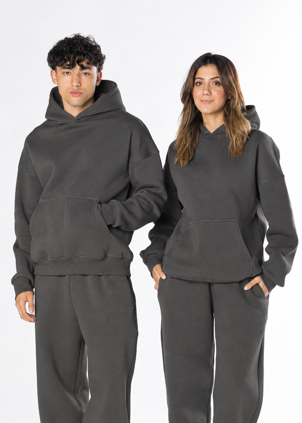 Oversized Hoodie - Dark Grey