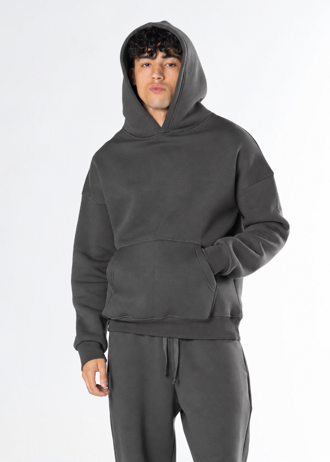 Oversized Hoodie - Dark Grey