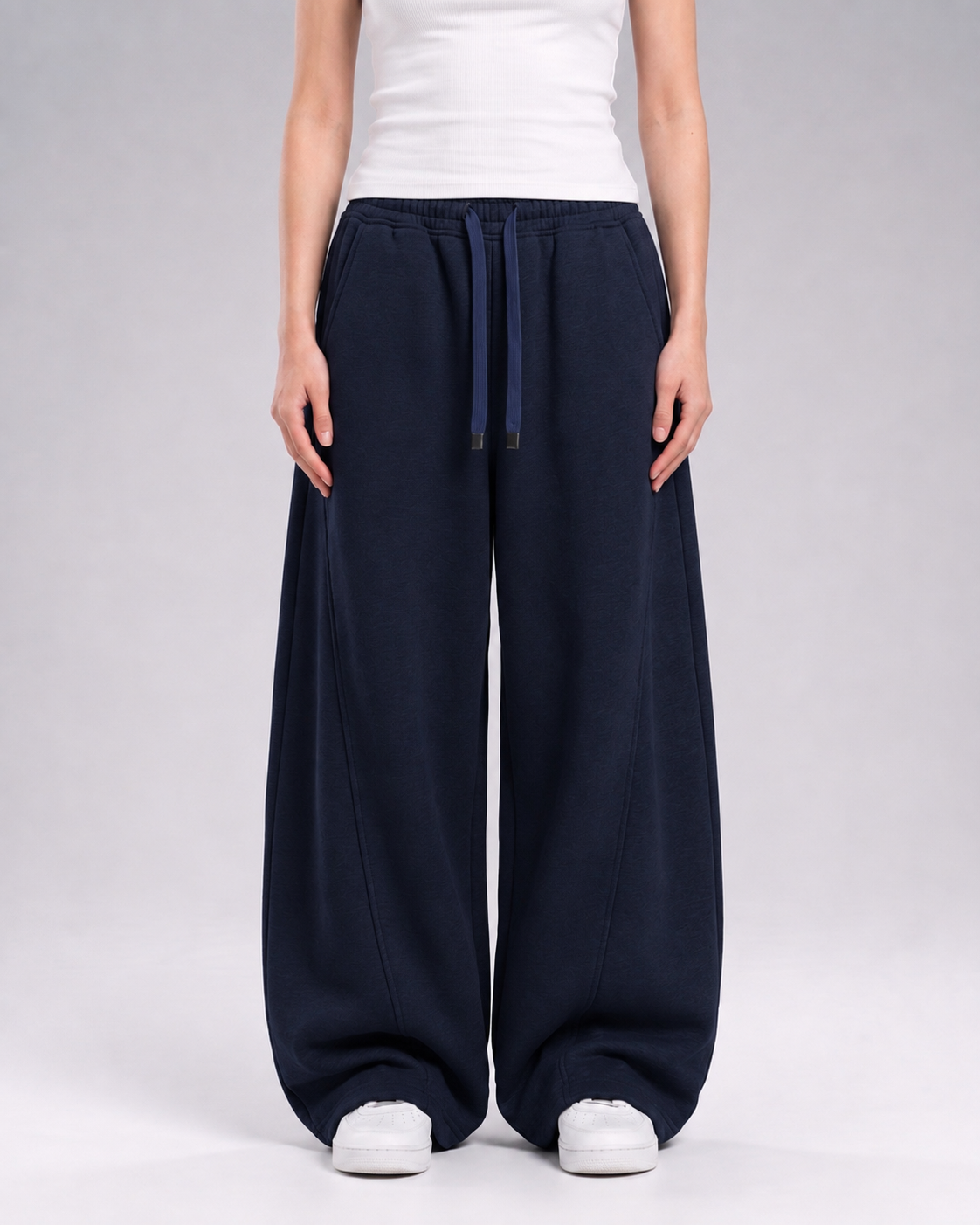 Baggy Sweatpants - Navy Blue