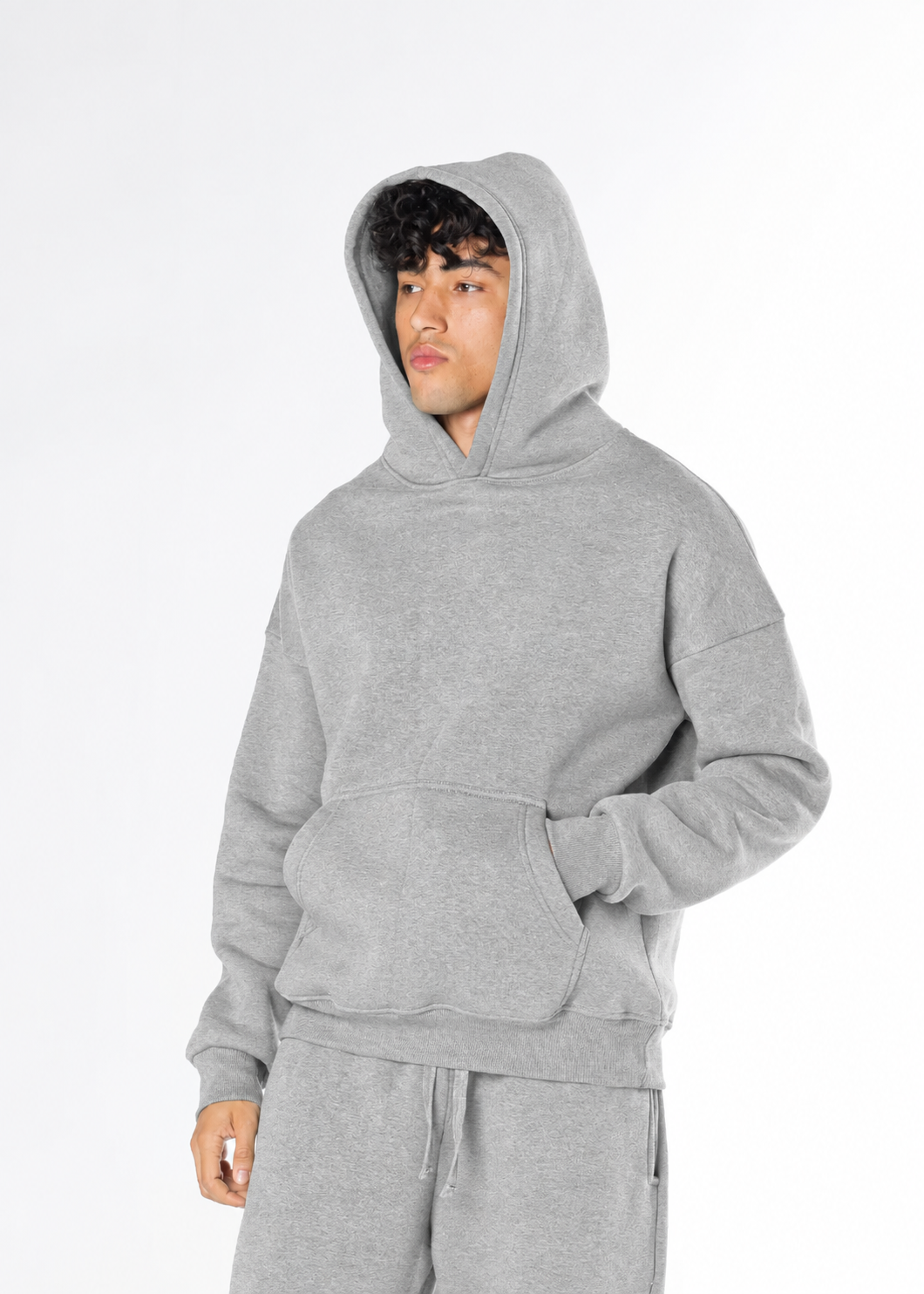 Oversized Hoodie - Ash Grey