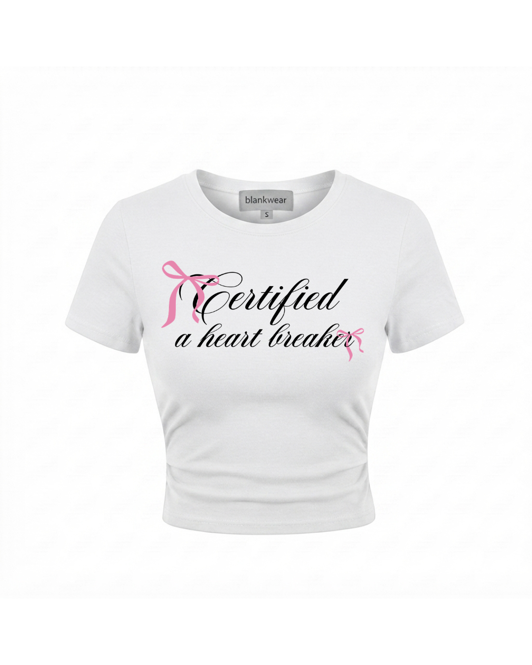 Certified baby tee - white