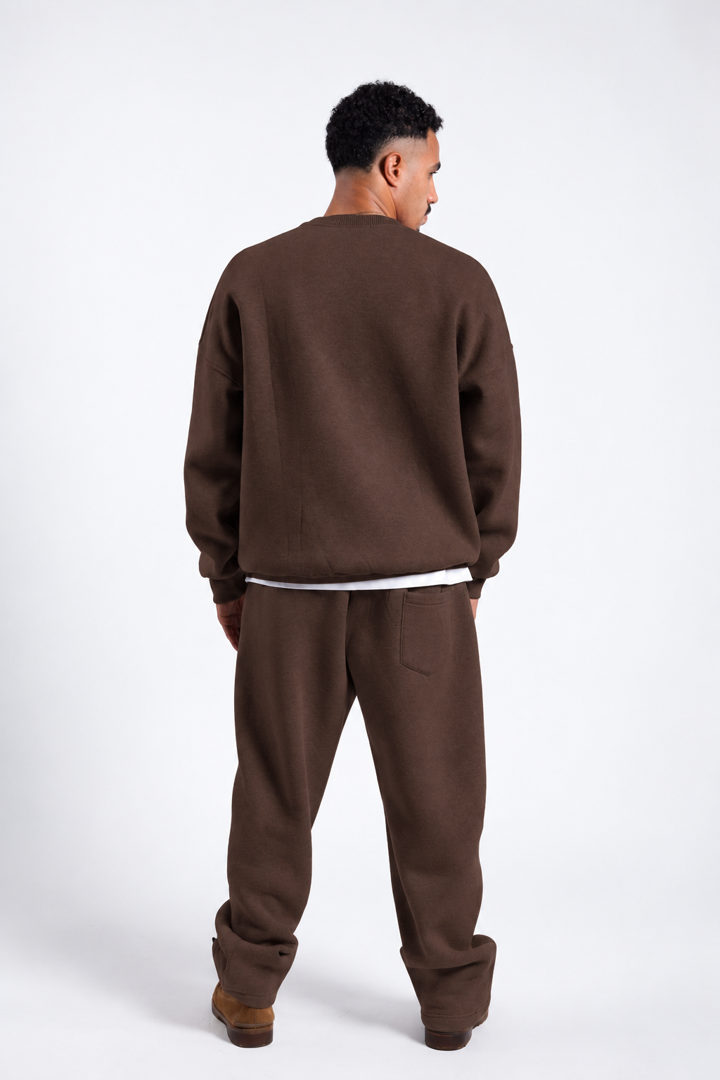 Oversized Crewneck - Brown