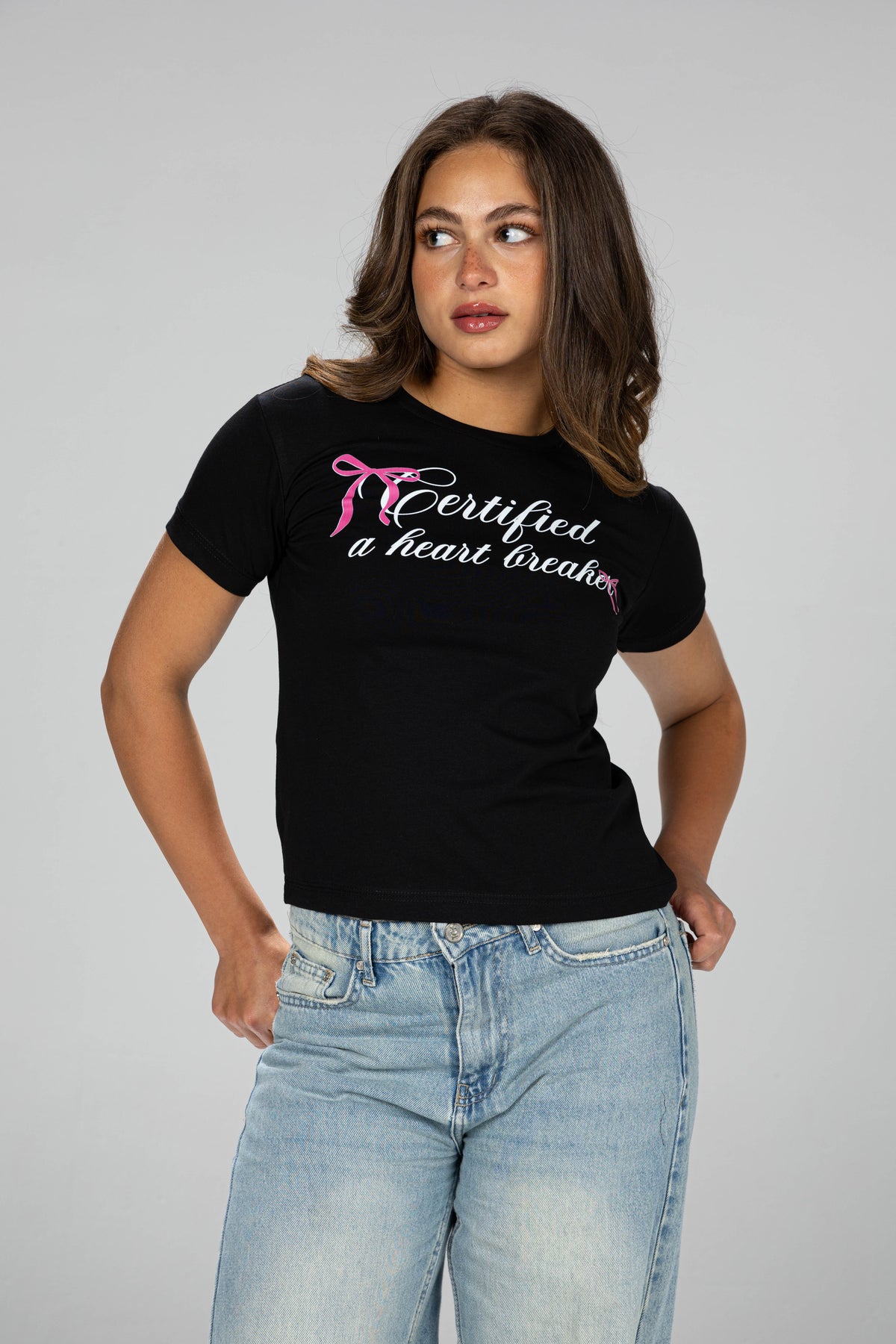 Certified baby tee - Black