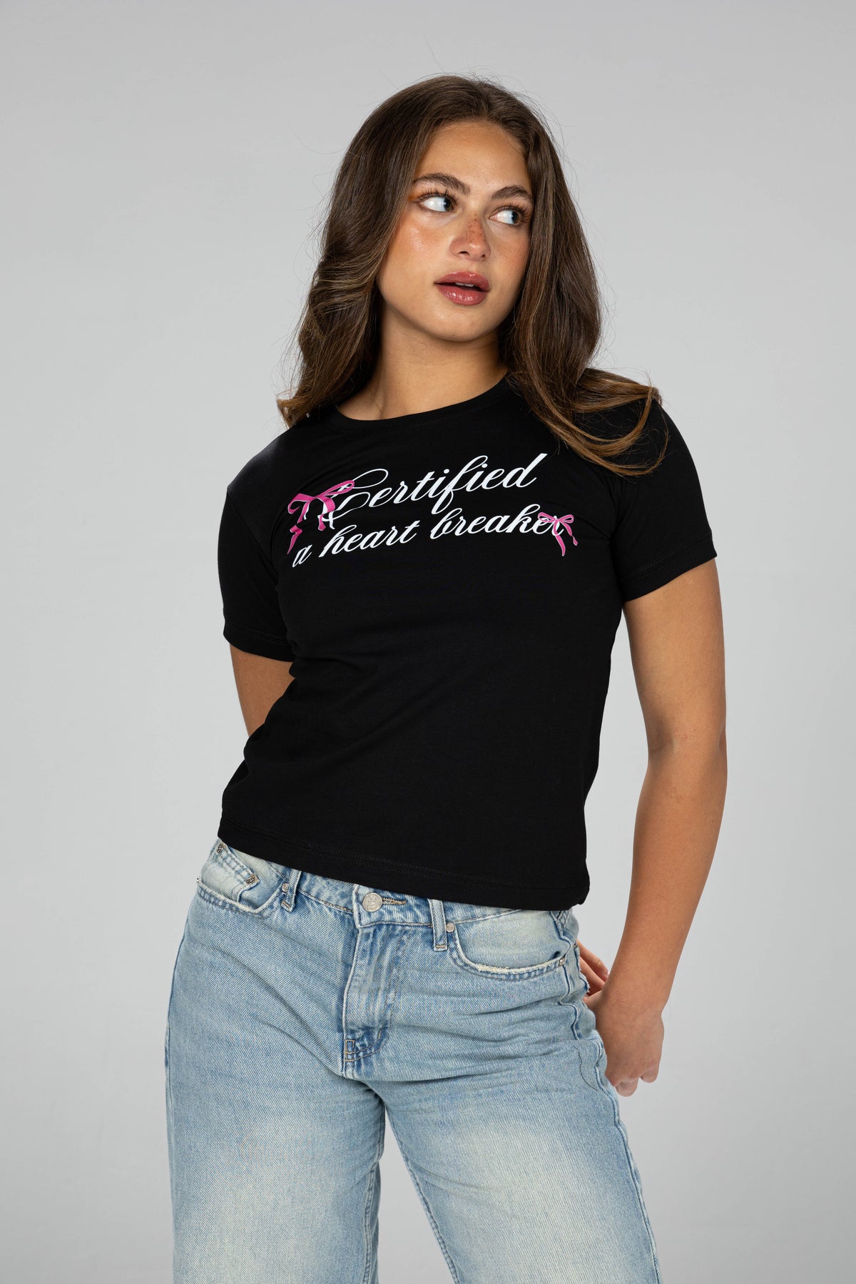Certified baby tee - Black