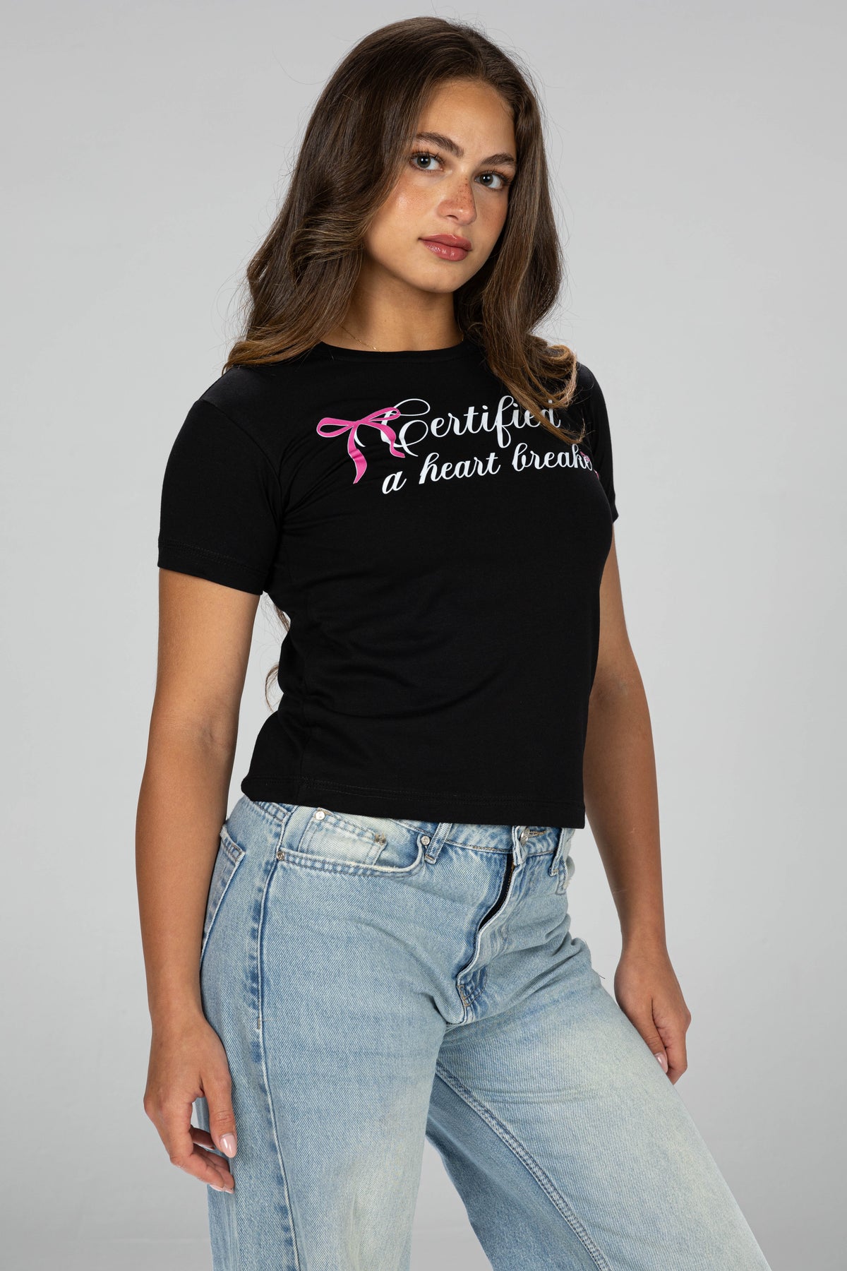 Certified baby tee - Black