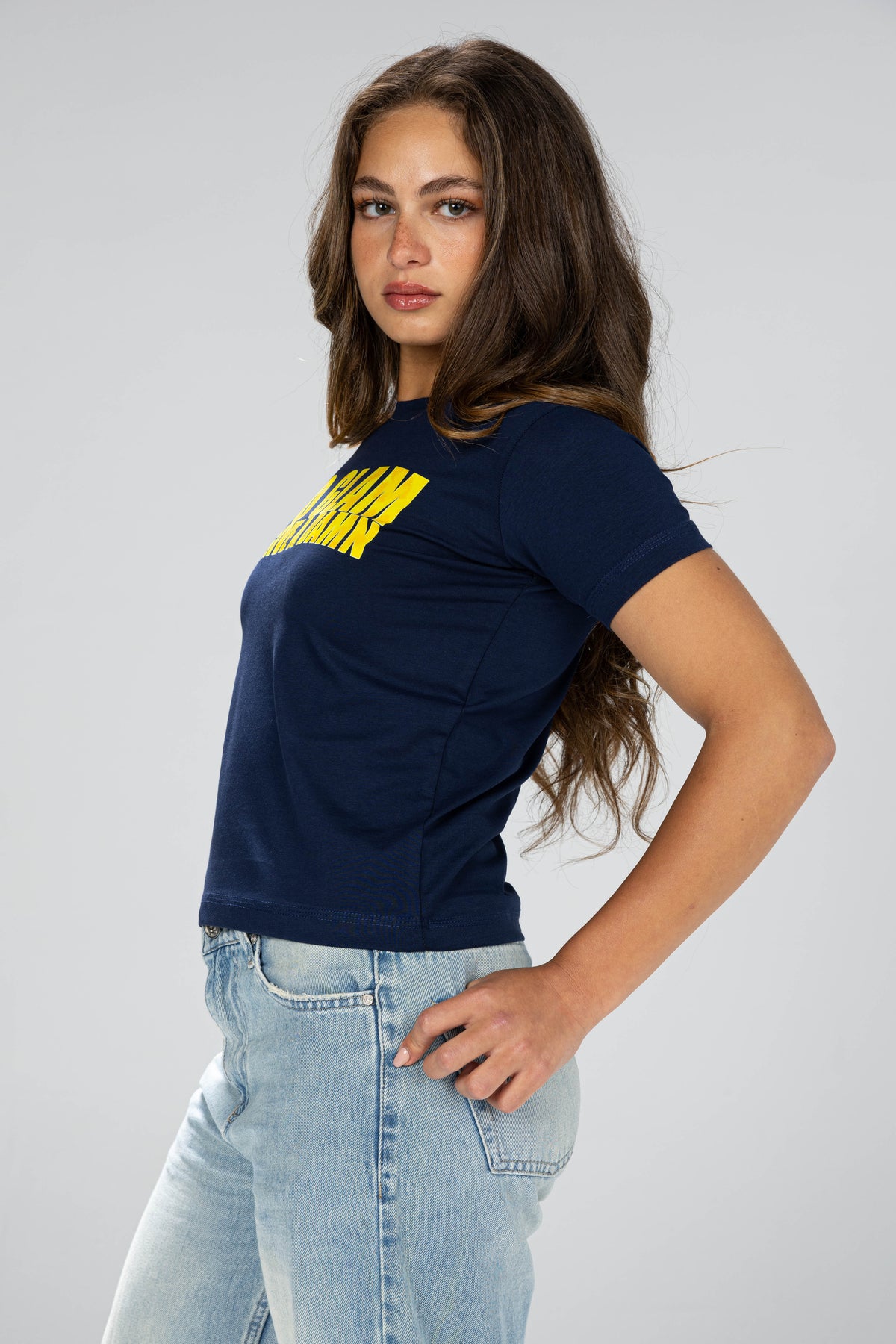 Glam baby tee - Navy blue