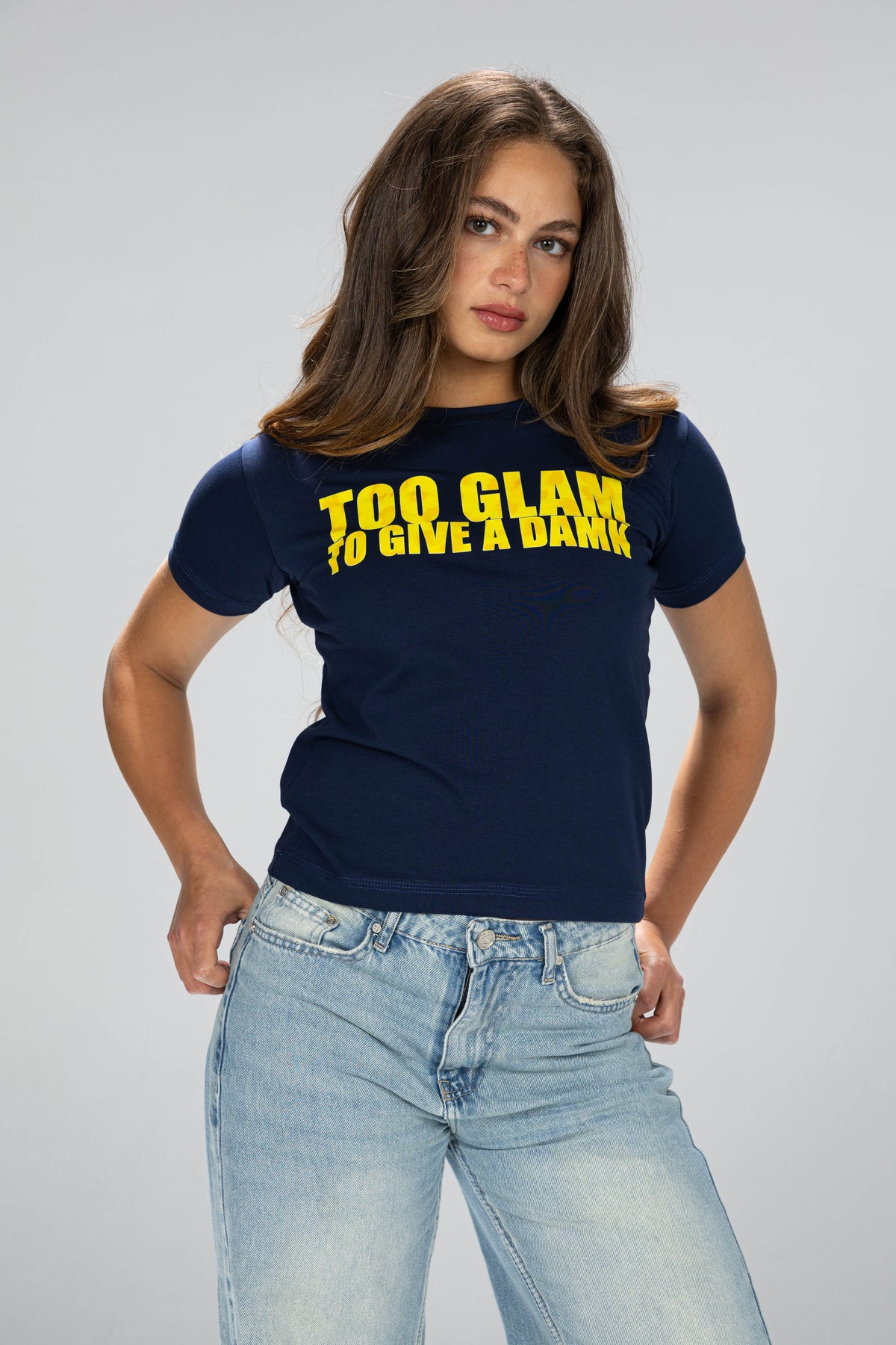 Glam baby tee - Navy blue