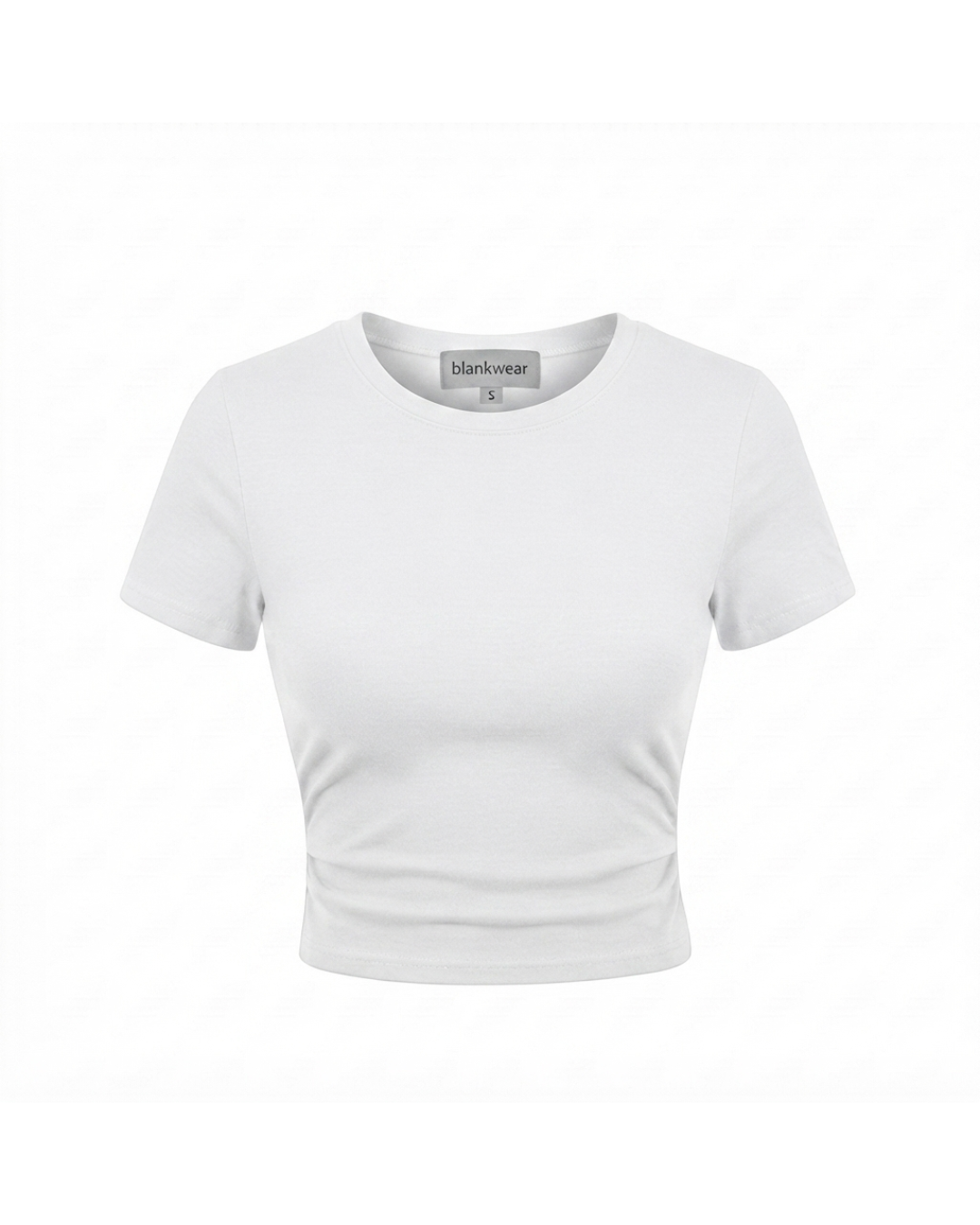 blank baby      tee - white